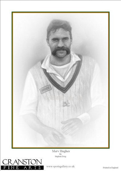 Merv Hughes by Stephen Doig.