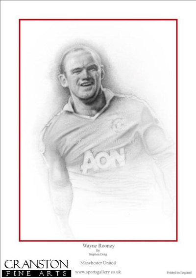 Wayne Rooney by Stephen Doig.