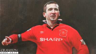 Eric Cantona - Manchester United Legend by Stephen Doig.