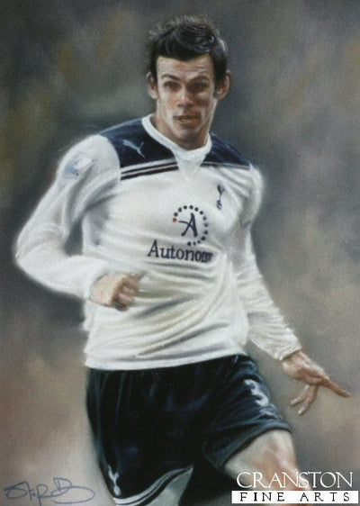 Gareth Bale - Tottenham by Stephen Doig.