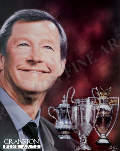 Sir Alex Ferguson by Darren Baker.