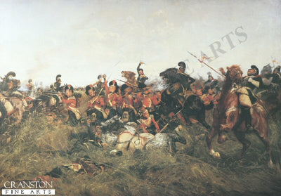 Quatre Bras (Black Watch at Bay) by William Barnes Wollen.