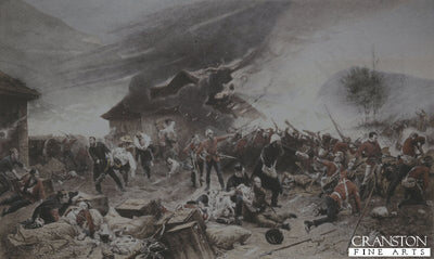 Defence of Rorkes Drift by Alphonse De Neuville. (B)