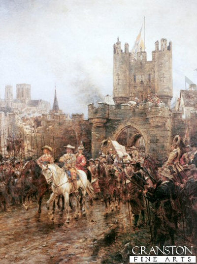 The Surrender of York to the Roundheads, by Ernest Crofts (B)