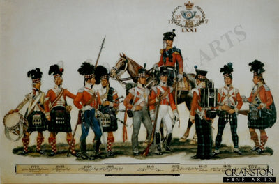 Uniforms of the 71st Light Infantry by Haswell Miller.