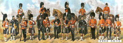 Scots Regiments of the British Army by Richard Simkin.