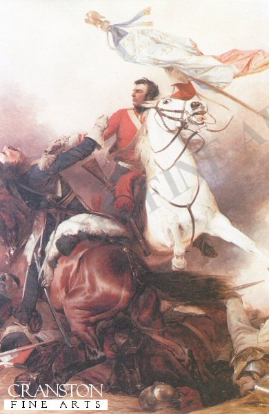 Fight for the Standard by Richard Ansdell.