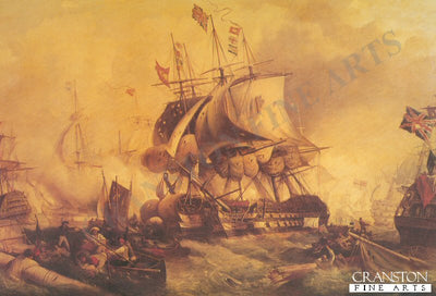 The Battle of Trafalgar by William Stuart (B)