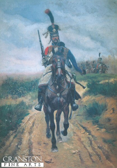 Point of the Advance Guard (Title in French) by Edouard Detaille (B)