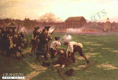 Battle of Lexington by William Barnes Wollen.