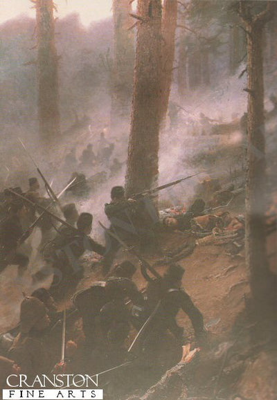 5th Gurkha Rifles at the Battle of Peiwar Kotal 1878 by Vereker Hamilton.