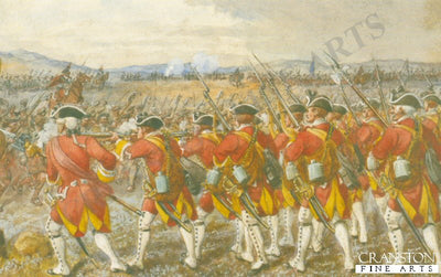 The Battle of Culloden by Richard Simkin.