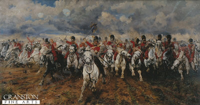 Scotland Forever by Lady Elizabeth Butler. (B)