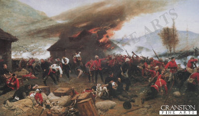 The Defense of Rorkes Drift by Alphonse De Neuville. (B)