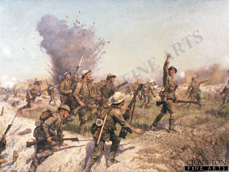 Battle of the Somme, the Attack of the Ulster Division by J P Beadle.