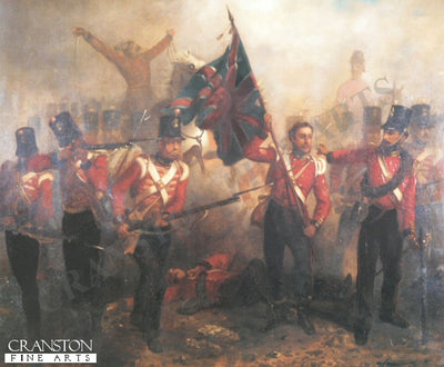 Sergeant Luke O'Connor Winning the Victoria Cross at the Battle of Alma by L.W. Desanges.