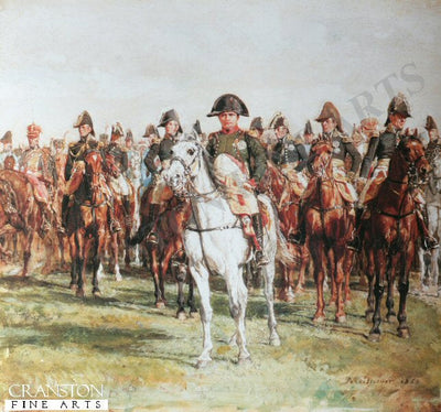 Napoleon and his Staff by Jean Louis Ernest Meissonier (B)