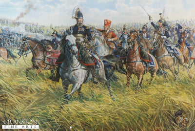 Marshal Ney at the Battle of Waterloo by Mark Churms. (B)