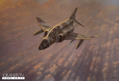 Phantom FGR 2 of III Squadron by Geoff Lea.