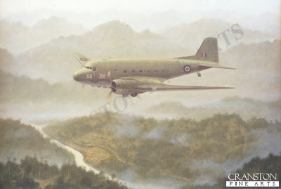 Dakota Over Burma by Geoff Lea.