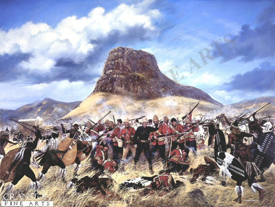 Last Stand of the 24th Regiment at the Battle of Isandhlwana by Simon Smith