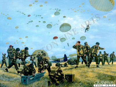 Arnhem Drop 17th September 1944 by Simon Smith.
