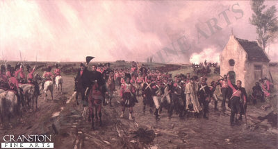 Wellingtons March From Quatre Bras to Waterloo by Ernest Crofts (B)