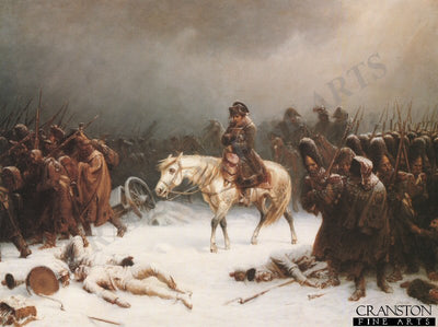 Napoleons Retreat From Moscow by Adolf Northern (C)