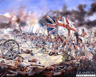 The 74th Highlanders at the Battle of Assaye, 23rd September 1803 by David Rowlands.