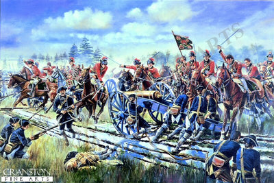 The Charge of the 15th Light Dragoons at Emsdorf by David Rowlands.