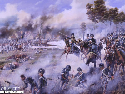 The Rocket Brigade at the Battle of Leipzig, 16th-18th October 1813 by David Rowlands (C)