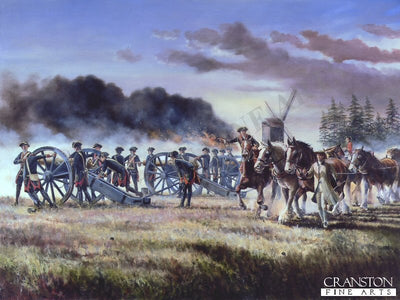 The Battle of Minden, 1st August 1759 by David Rowlands. (C)