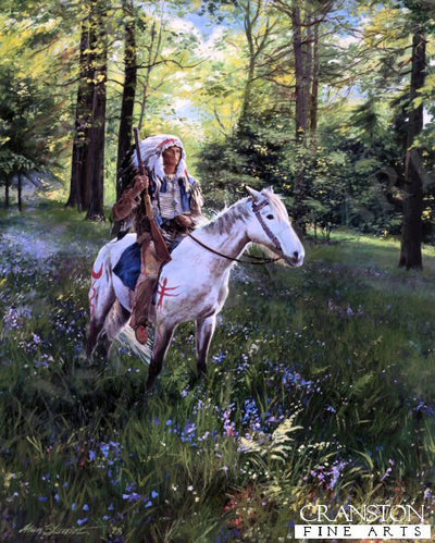 Brule Sioux Warrior by Alan Herriot.