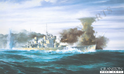 HMS Prince of Wales by Brian Wood (D)
