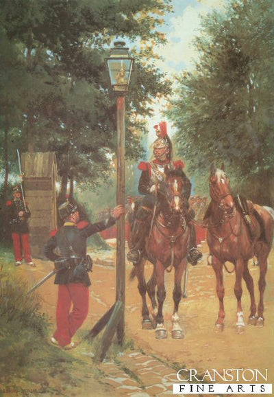 The Checkpoint by Edouard Detaille. (B)