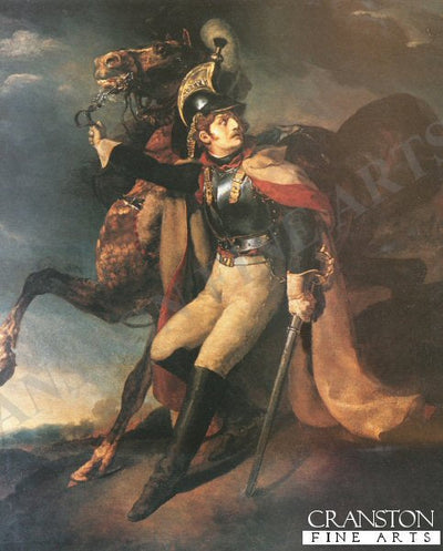 The Wounded Cuirassier by Theodore Gericault (B)