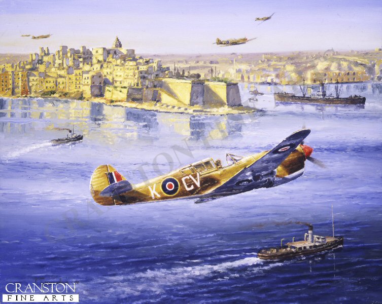 Over Grand Harbour by Anthony Saunders.
