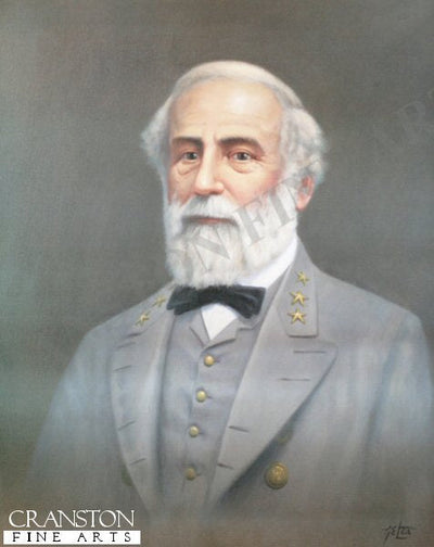 Portrait of General Lee by Geoff Lea.
