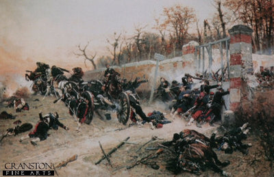 La Defence de la Longbayau by Alphonse De Neuville (B)