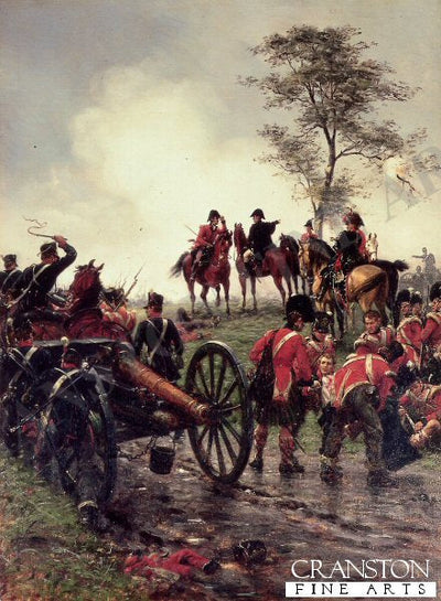 Wellington At Waterloo by Ernest Crofts (B)