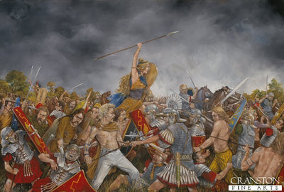 Ambush of the IX Legion by Brian Palmer.