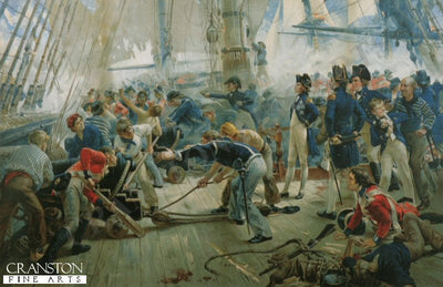 The Hero of Trafalgar by William Hersman Overend.