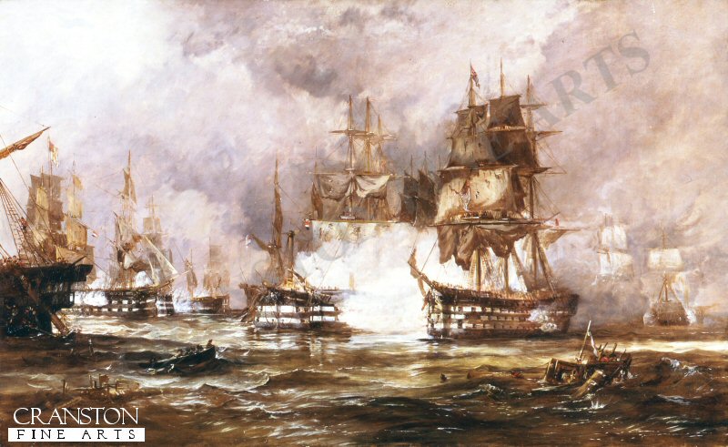 Battle of Trafalgar by George Chambers (C)
