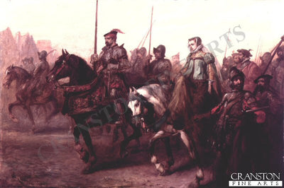 Mary Queen of Scots Returning from Exile by Charles Cattermole.