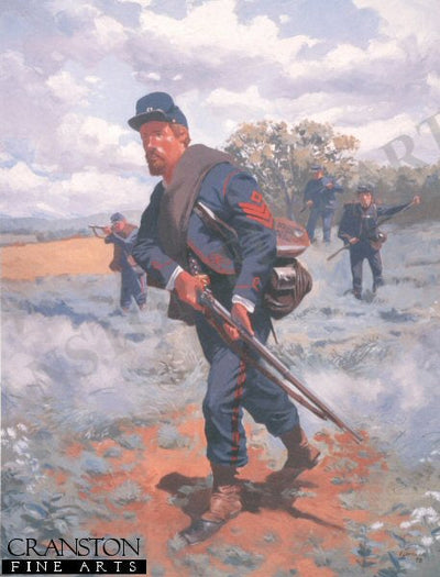 Sergeant 23rd Pennsylvania Infantry Zouaves 1863 by Jim Lancia.