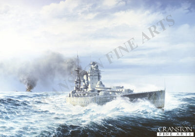 HMS Rodney by Brian Wood.