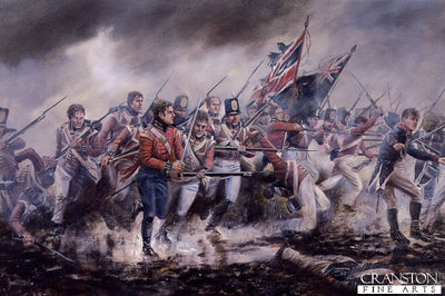 The Fusiliers at the Battle of Albuera by David Rowlands.