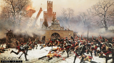 Die Schlacht Von Leuthen 7th December 1757 by Carl Rochling.