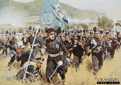 The Battle of Kulm by Carl Rochling.