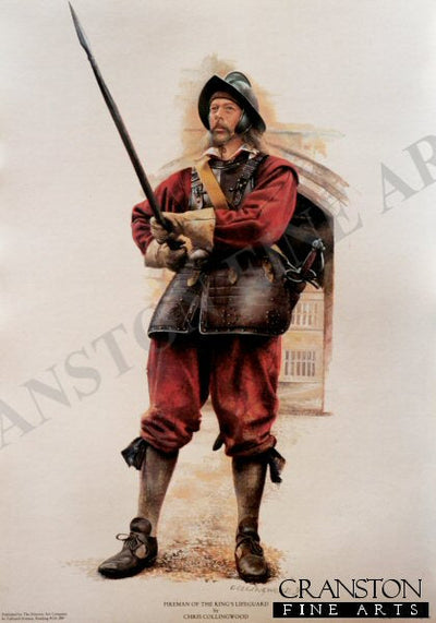 Pikeman of the Kings Life Guard by Chris Collingwood.